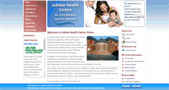 Desktop Screenshot of jubileehealth.co.uk